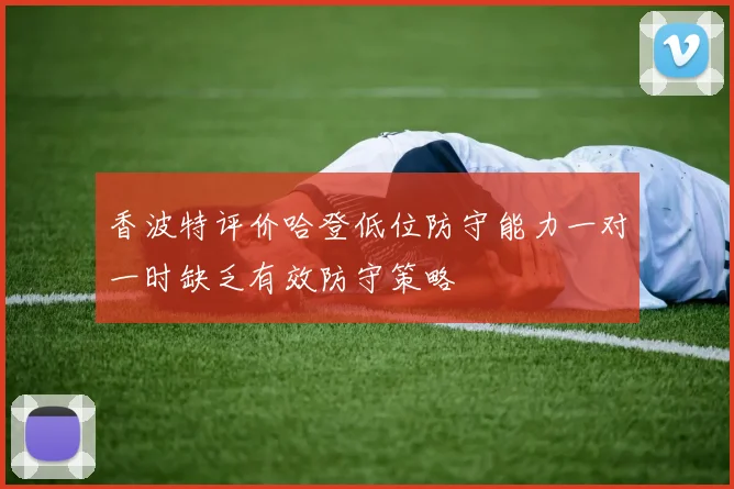 香波特评价哈登低位防守能力一对一时缺乏有效防守策略